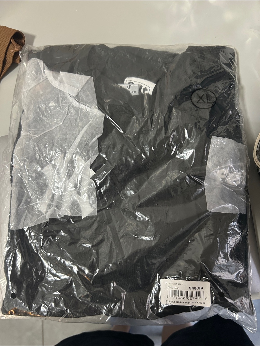 Yankees Black XL Tee - Packaged T-Shirt